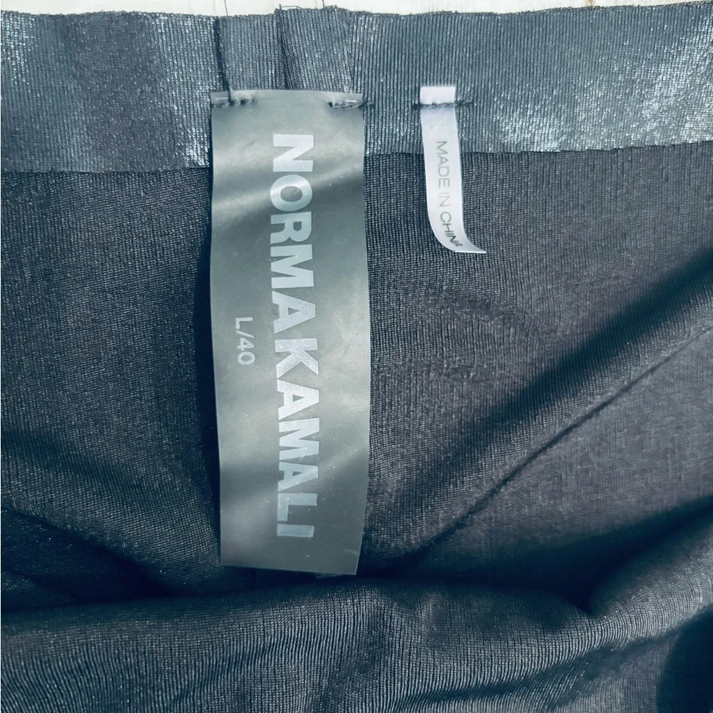 Norma Kamali halter turtle side slit dress - Picture 9 of 10